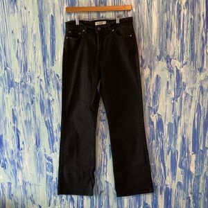 Levi's Women's Black Boot Cut 512 Jeans Perfectly Slimming